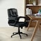 Flash Furniture Black Big & Tall Leather Chair CX-1179H-BK-GG - alternate 8